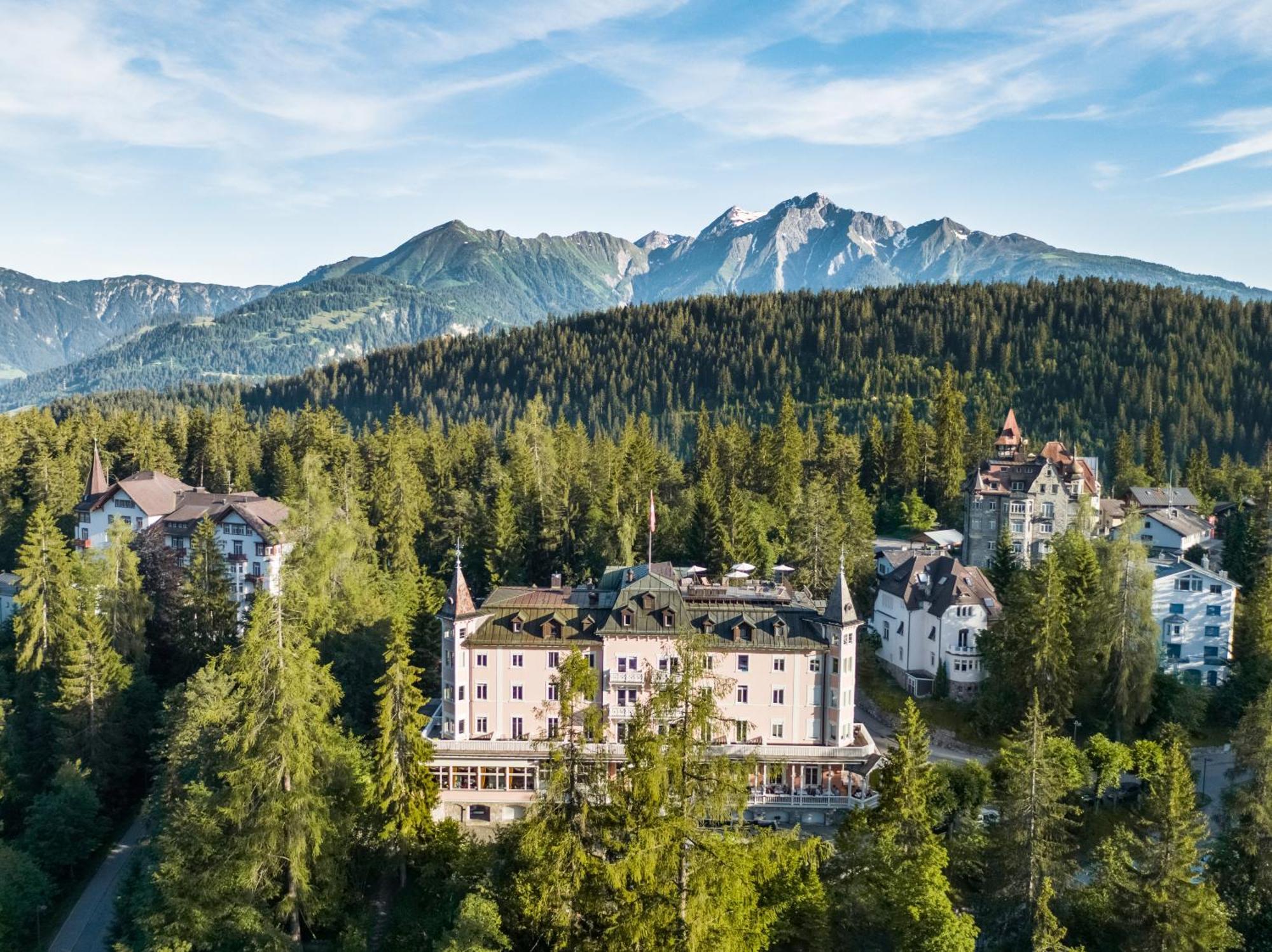 Romantik Hotel Schweizerhof & Spa Flims Dış mekan fotoğraf